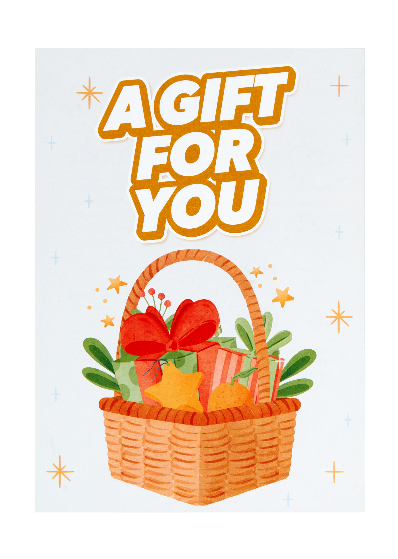"A Gift For You" Card