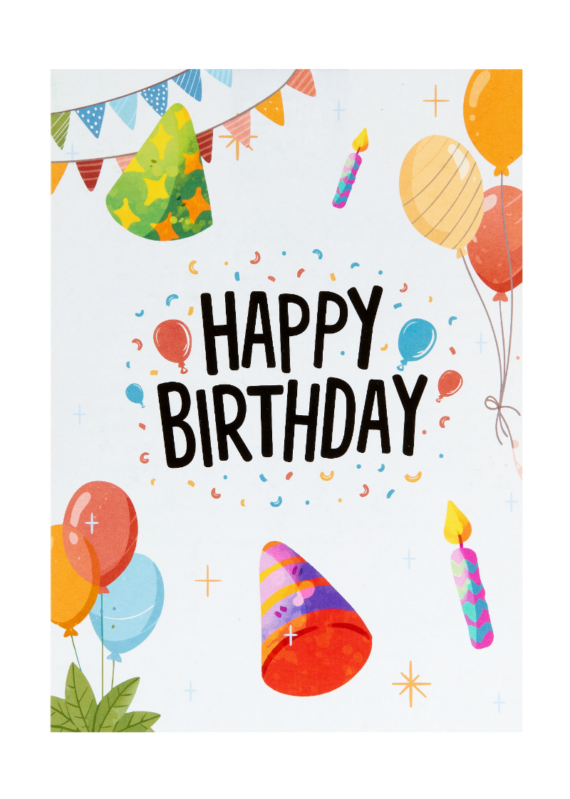 "Happy Birthday" Card