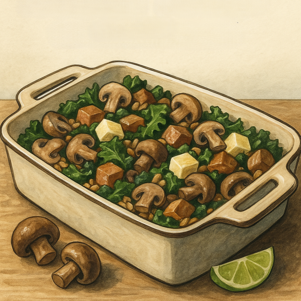 Alpine Farro Casserole