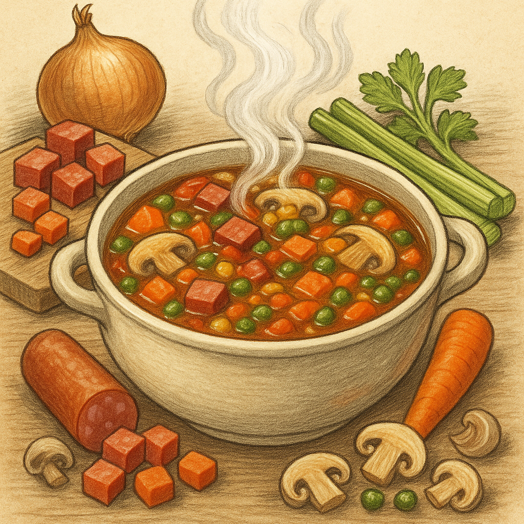 Bountiful Beef & Vegetable Soup