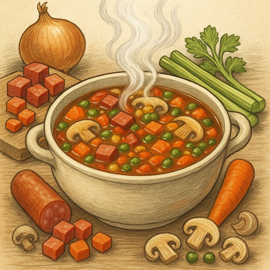 Bountiful Beef & Vegetable Soup