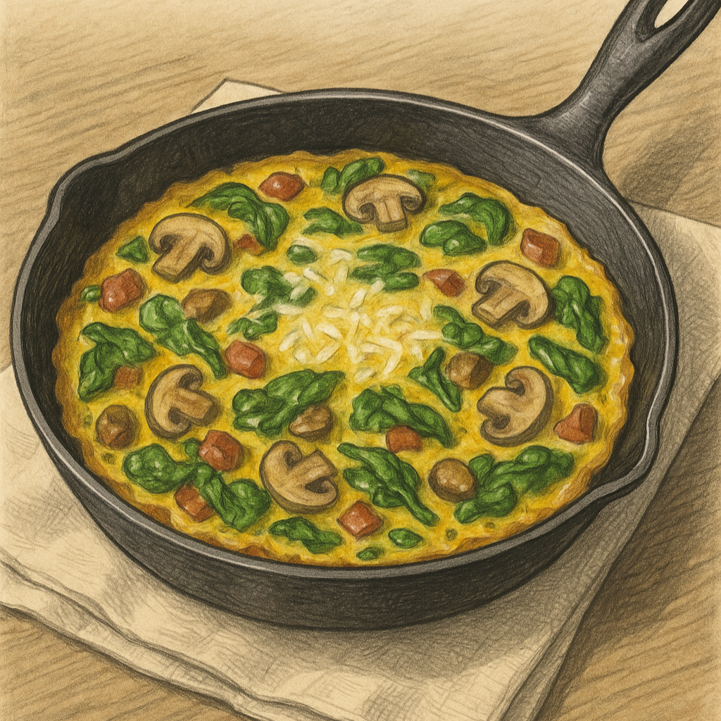 Garden Skillet Frittata