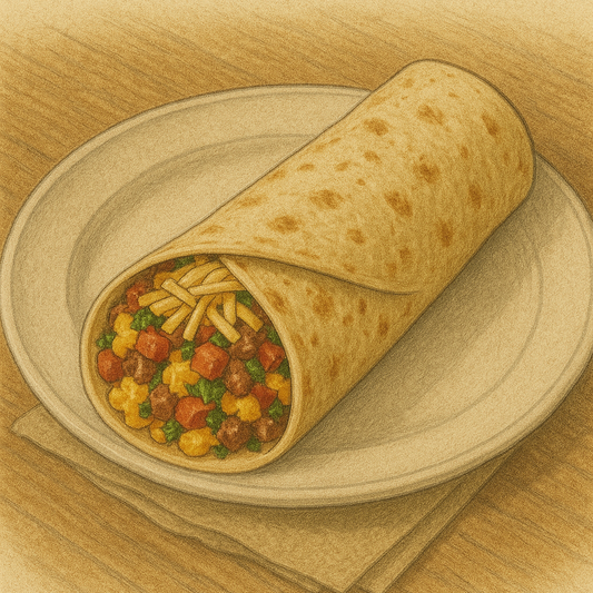 Morning Harvest Breakfast Burrito