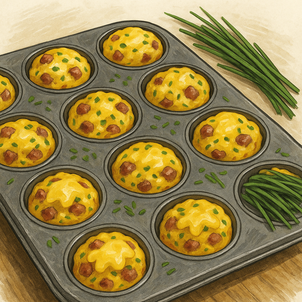 Prairie Egg Bites with Cheese