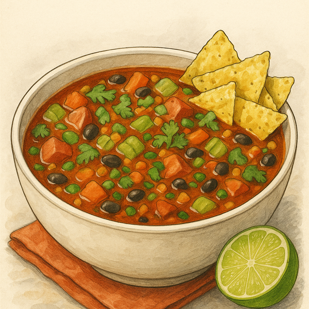 Rustic Mexican Tortilla Soup