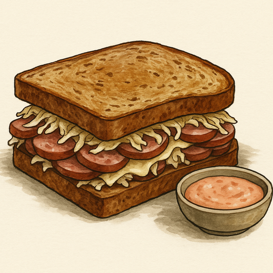 Rustic Reuben Sandwich