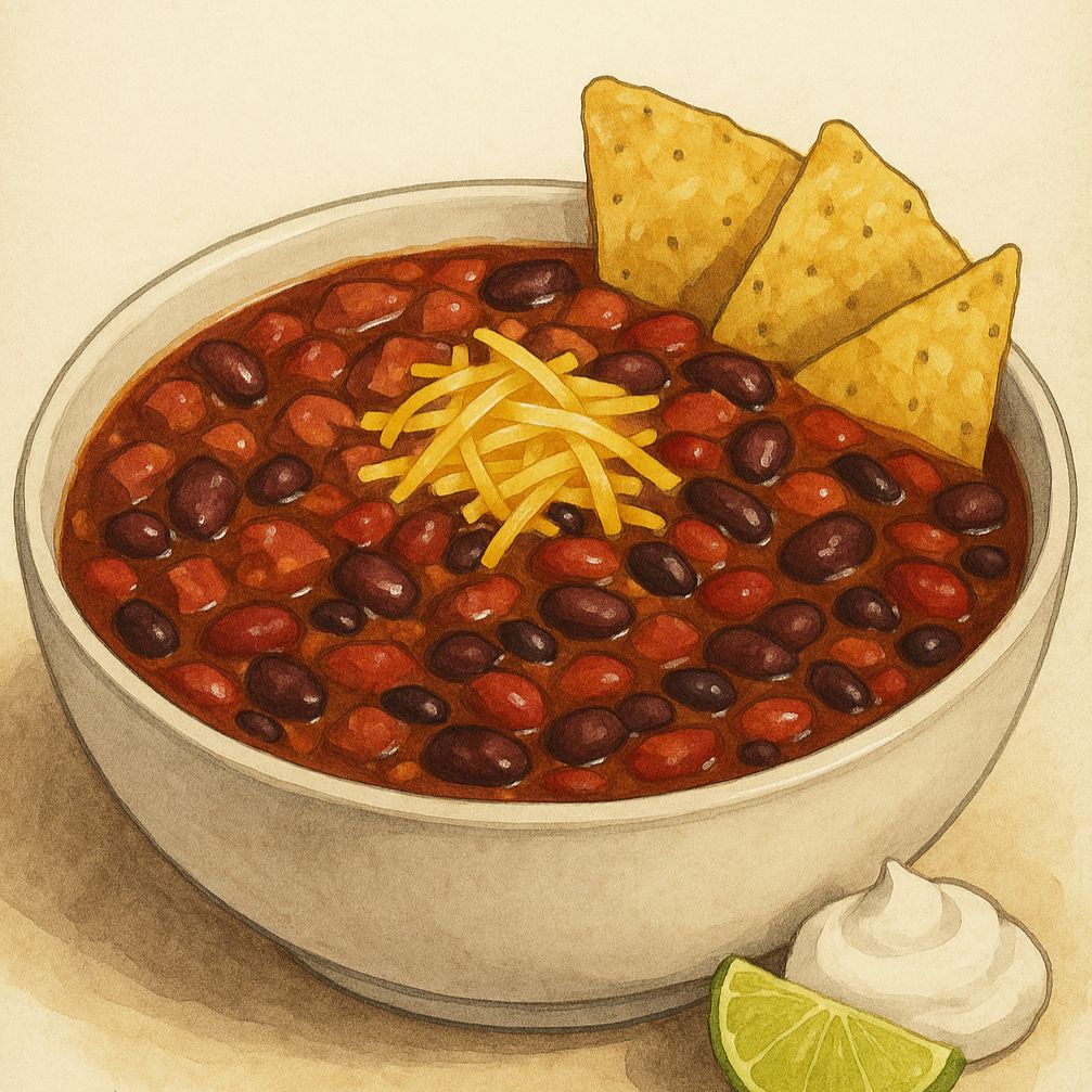Spicy Sausage & Bean Chili