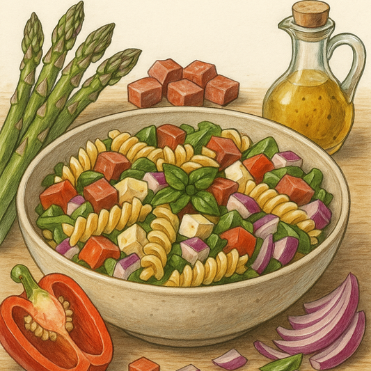 Spring Garden Rotini & Asparagus Bowl