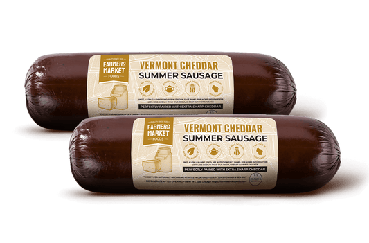 Vermont Cheddar Summer Sausage 12oz 2-Pack