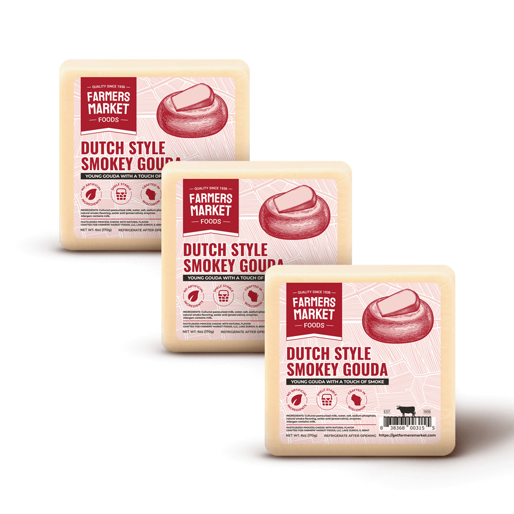 Dutch Style Smokey Gouda 3-Pack