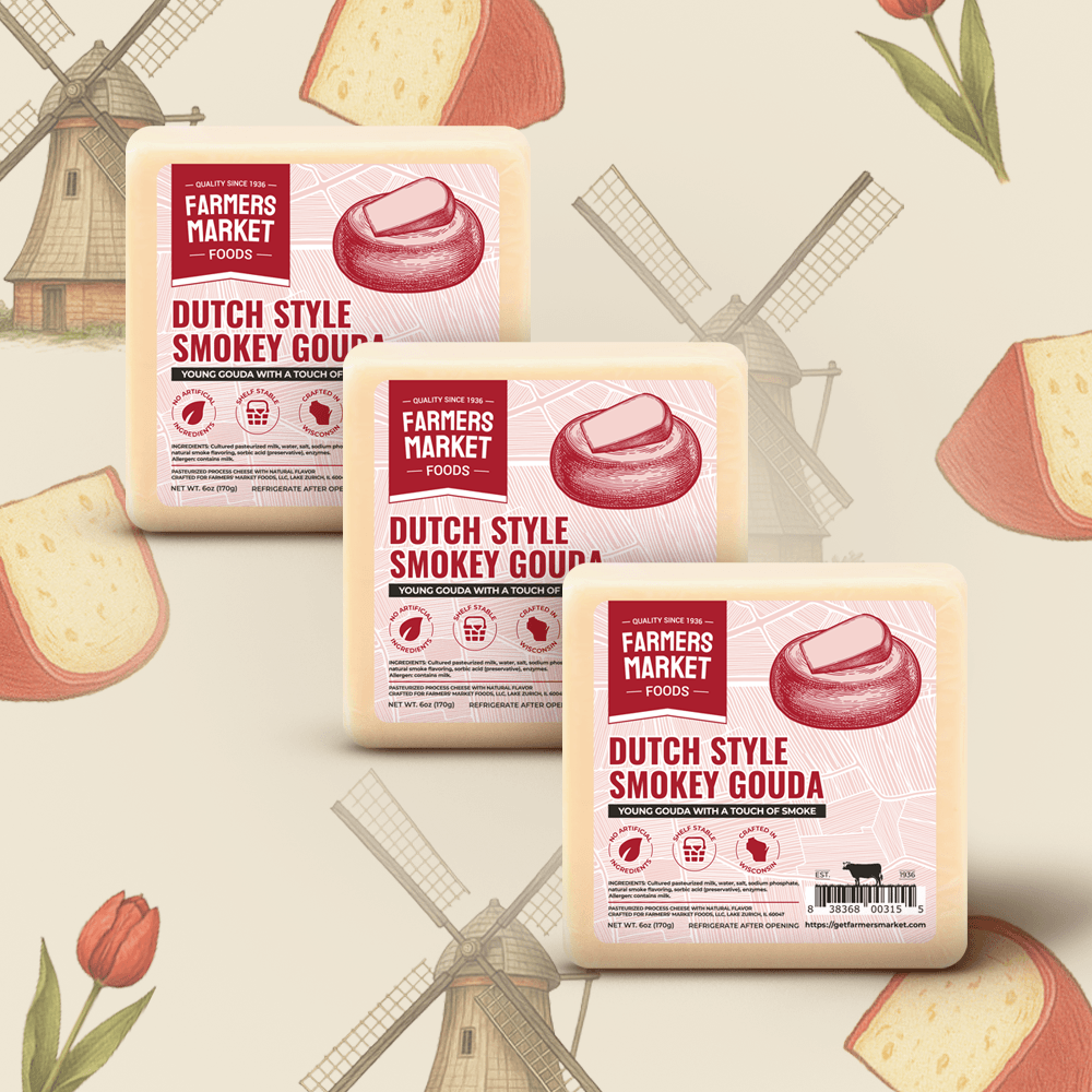 Dutch Style Smokey Gouda 3-Pack