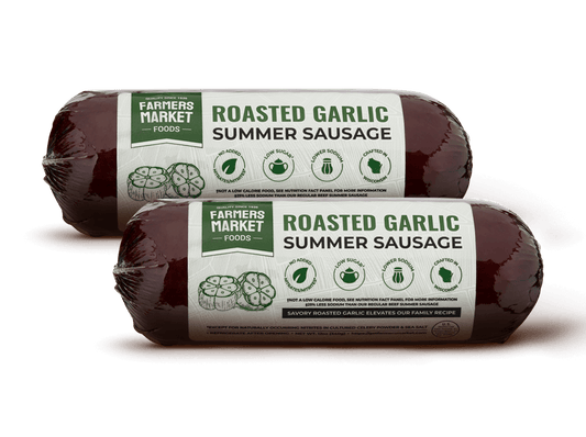 Roasted Garlic Summer Sausage 2-Pack