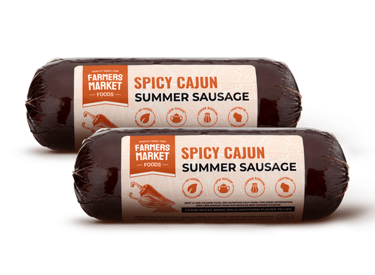 Spicy Cajun Summer Sausage 2-Pack