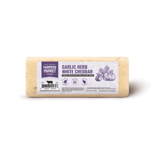 Garlic Herb White Cheddar