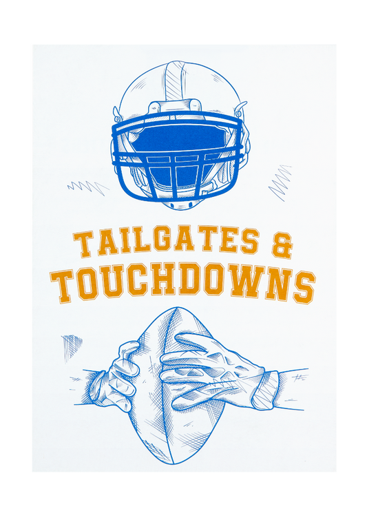 "Tailgates & Touchdowns" Card