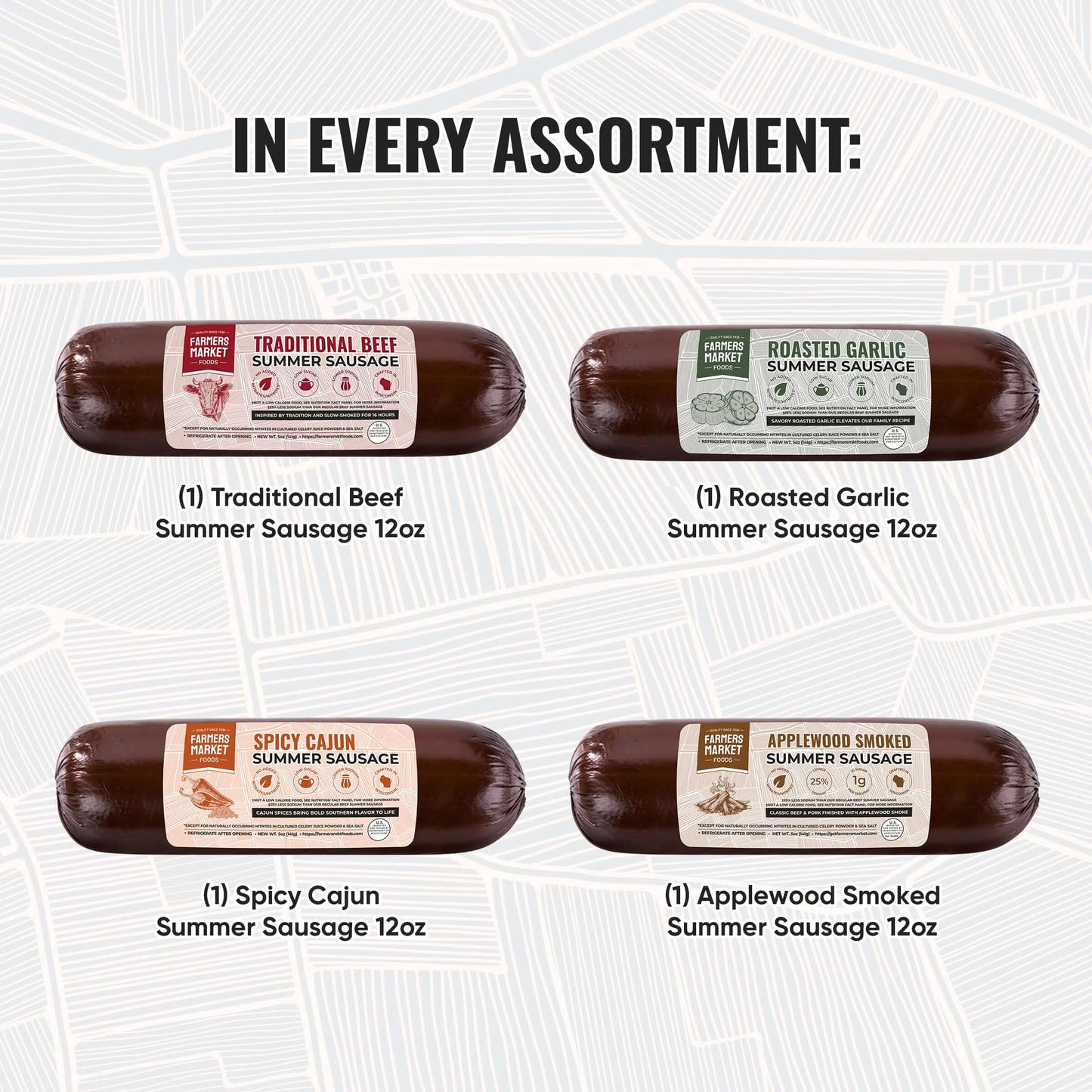 Summer Sausage Assortment 12oz