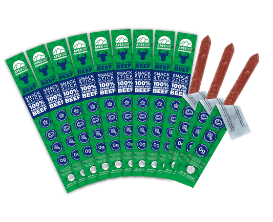 Grass Fed Beef Snack Sticks 12-Pack