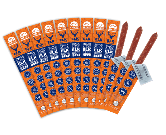 Elk & Beef Snack Sticks 12-Pack