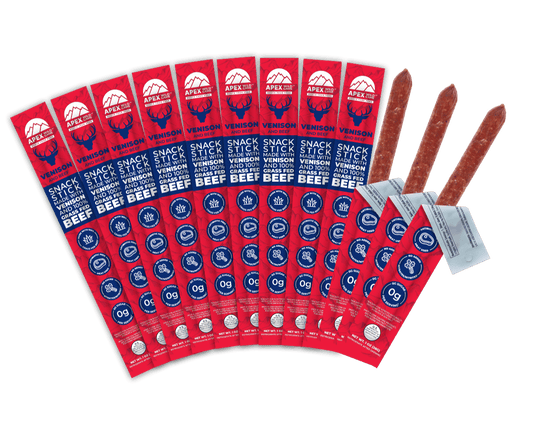 Venison & Beef Snack Sticks 12-Pack
