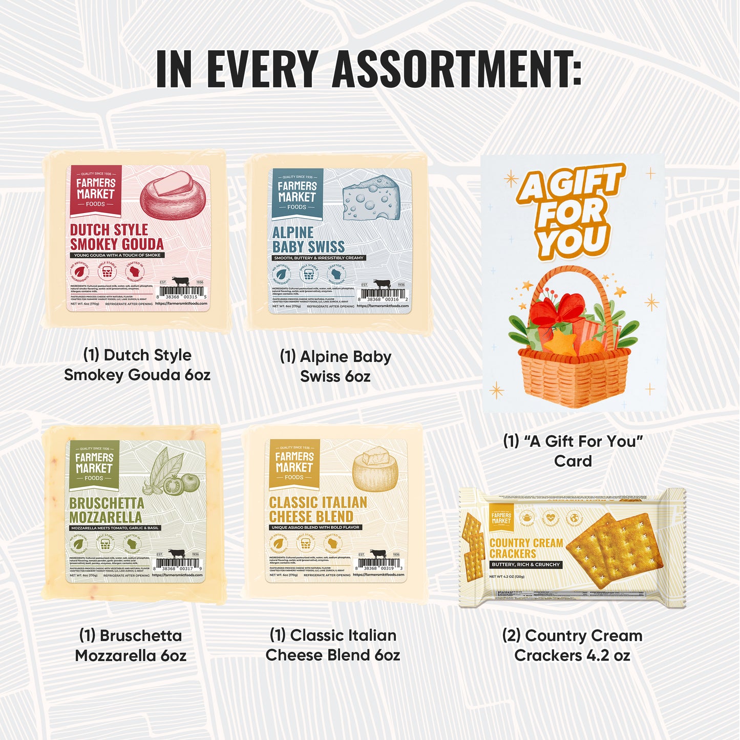 World Cheese Assortment