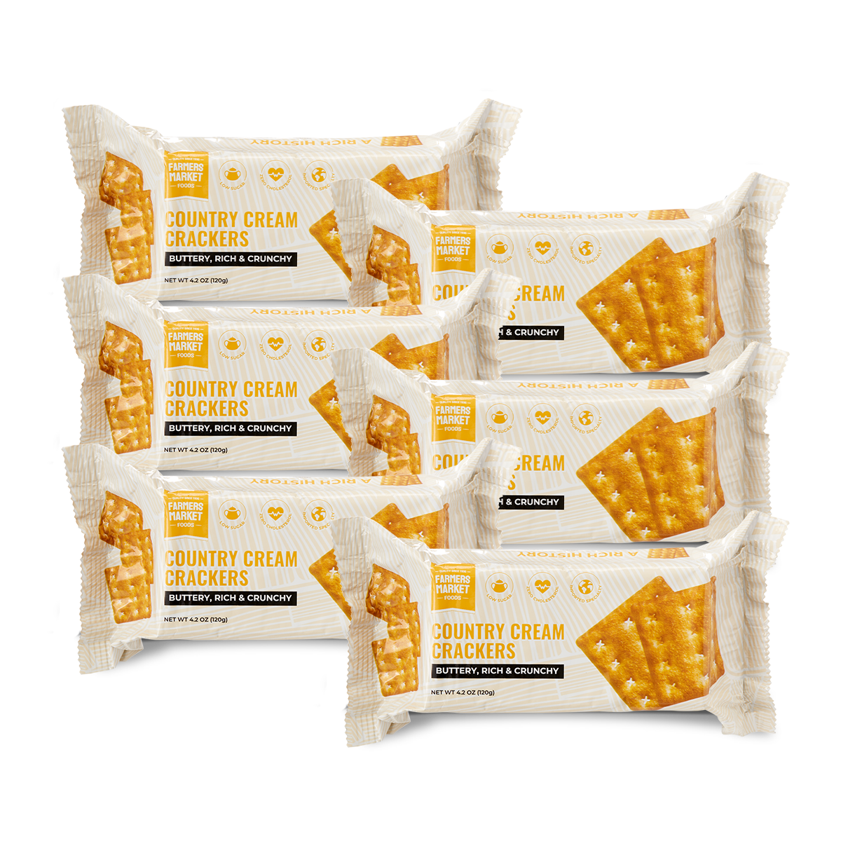 Country Cream Crackers 6-Pack