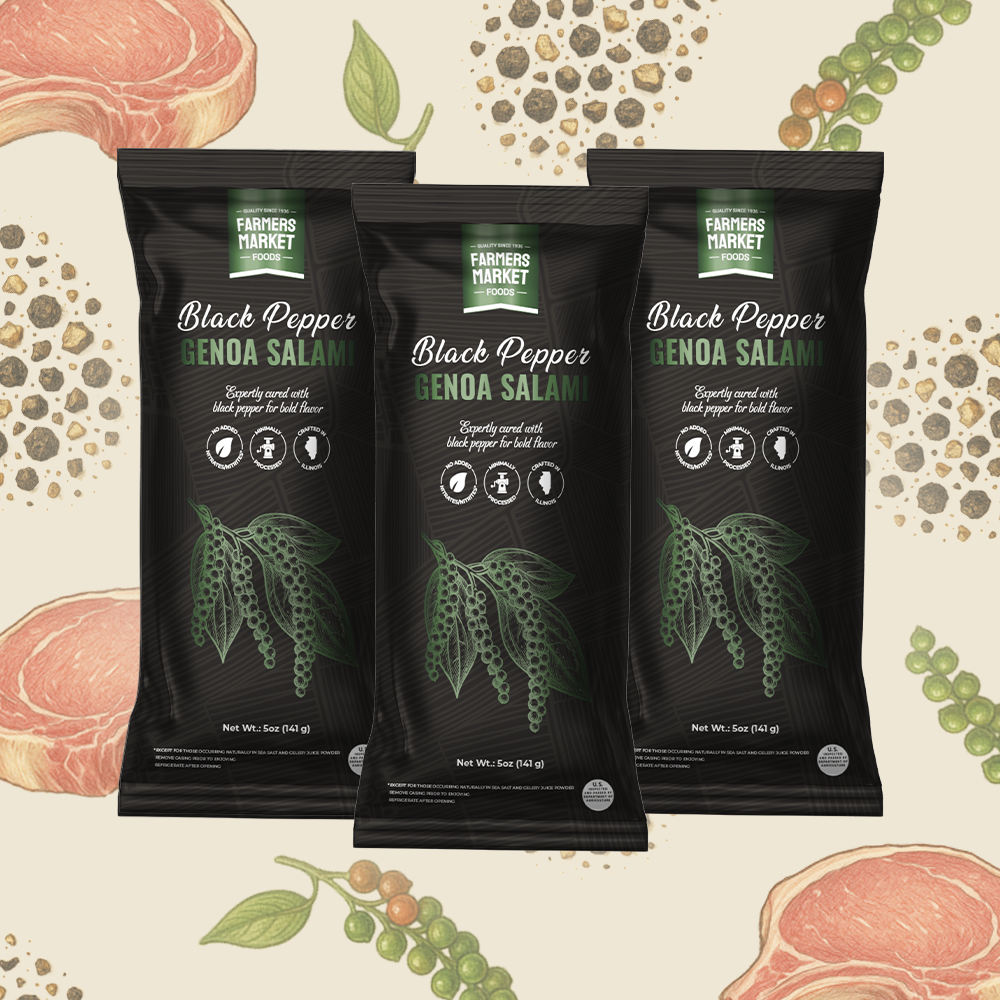 Black Pepper Genoa Salami 3-Pack
