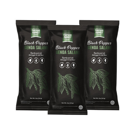 Black Pepper Genoa Salami 3-Pack