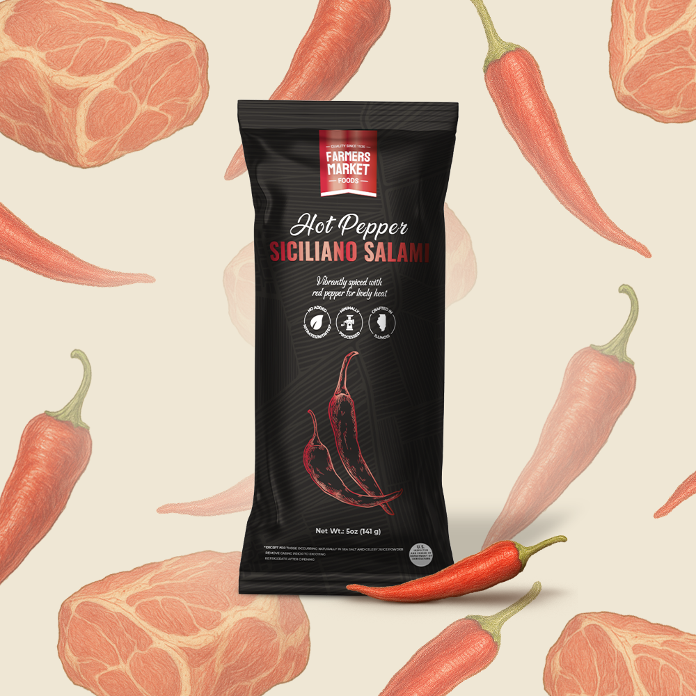 Hot Pepper Siciliano Salami