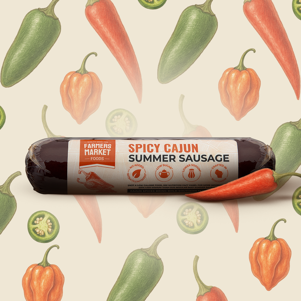 Spicy Cajun Summer Sausage