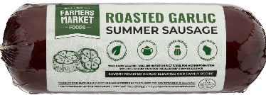 Roasted Garlic Summer Sausage 12oz