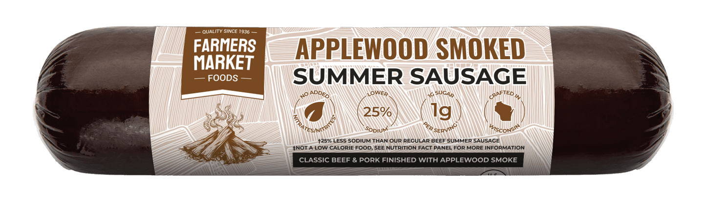 Applewood Smoked Summer Sausage